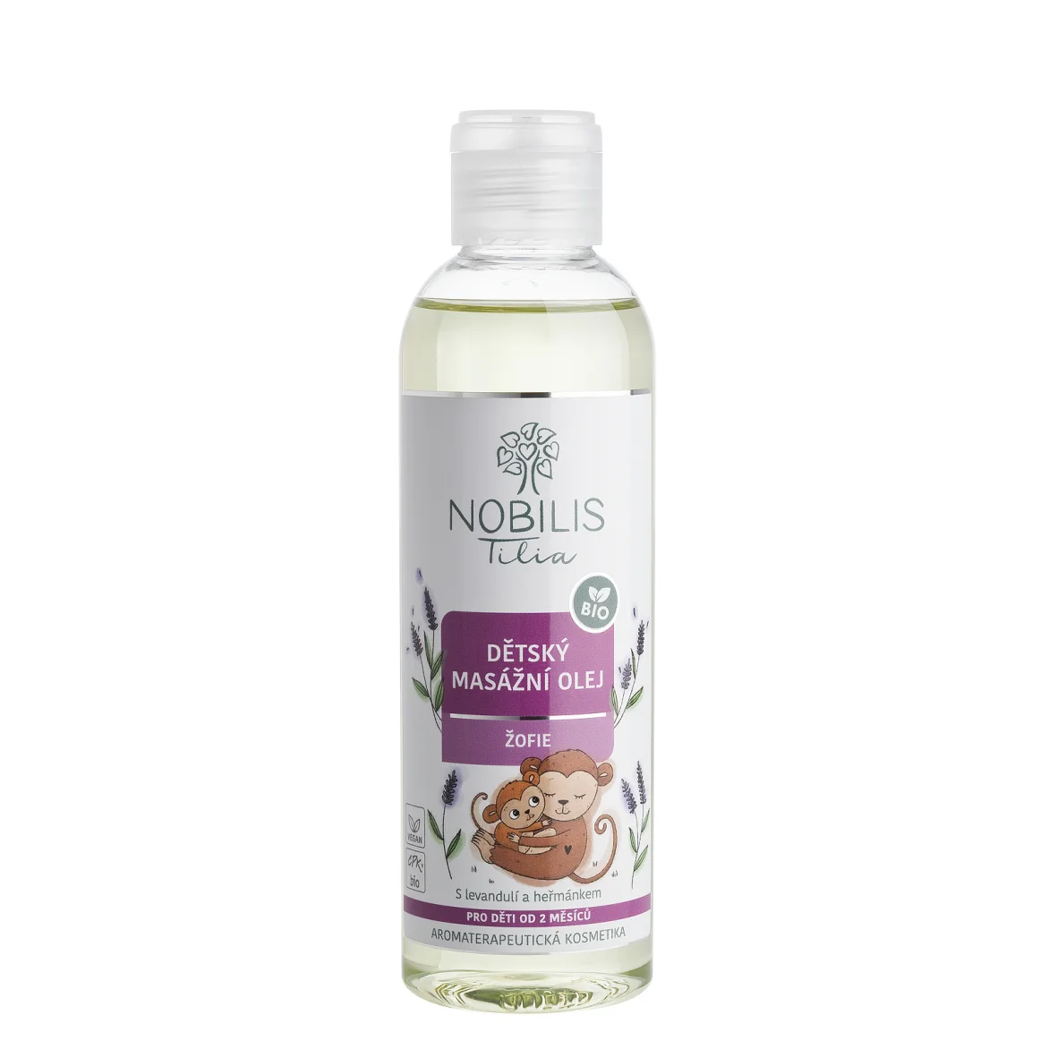 Dětský masážní olej Žofie 200 ml