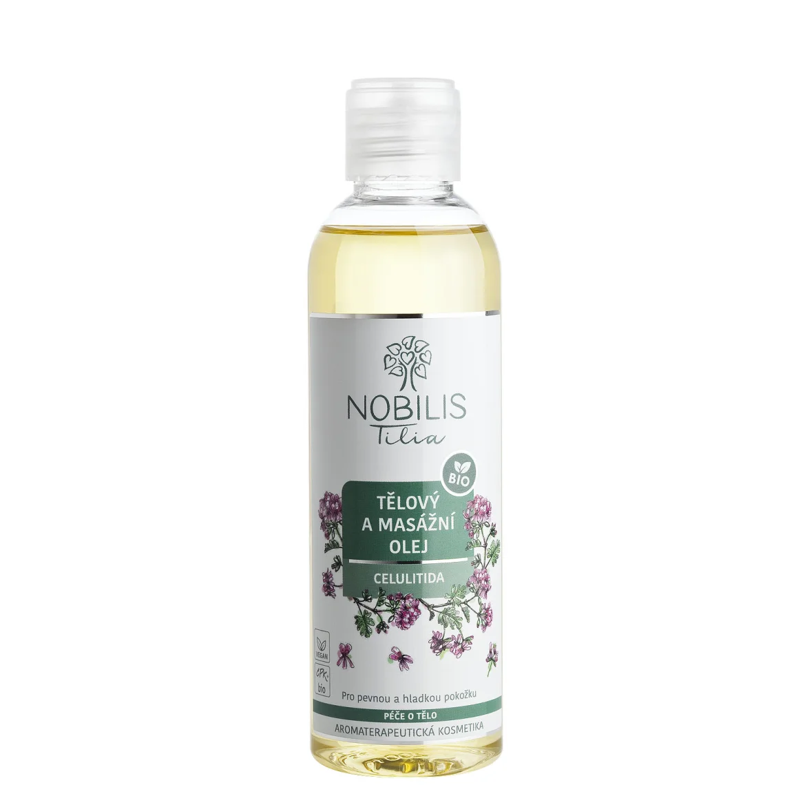 Tělový a masážní olej Celulitida 200 ml