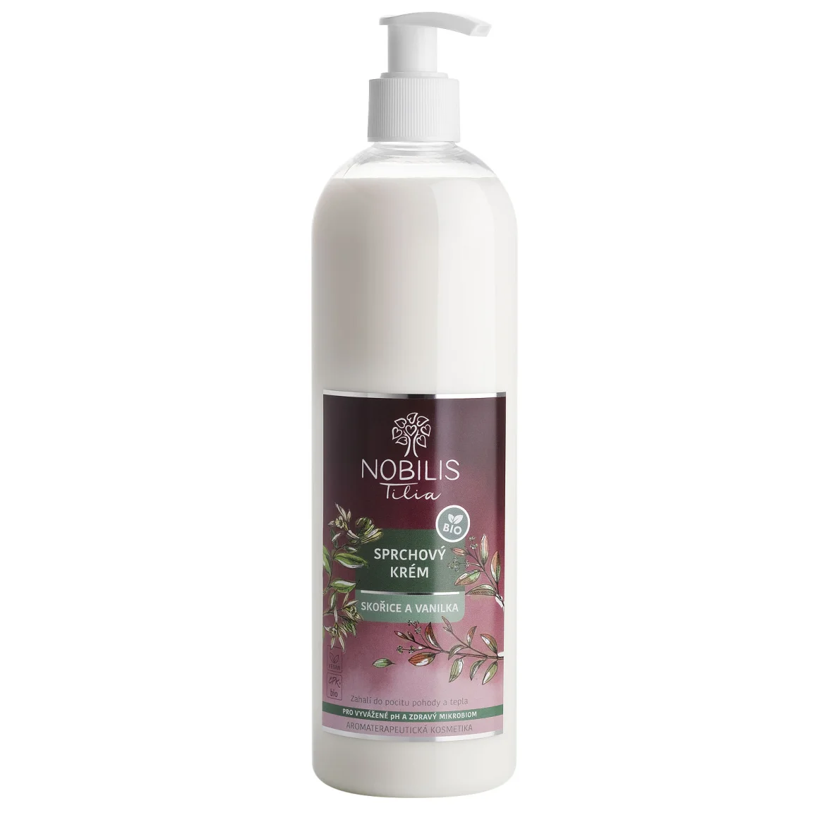 Sprchový krém Skořice a vanilka 500 ml