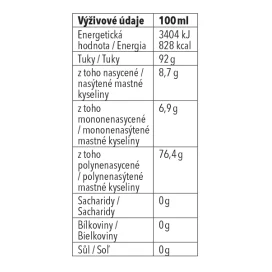 BIO Pupalkový olej 250 ml fialové sklo