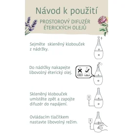Prostorový difuzér éterických olejů 