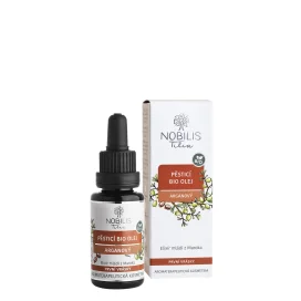 Pěsticí BIO olej arganový 20 ml fialové sklo