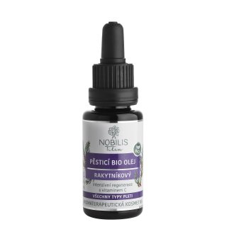 Pěsticí BIO olej rakytníkový 20 ml fialové sklo