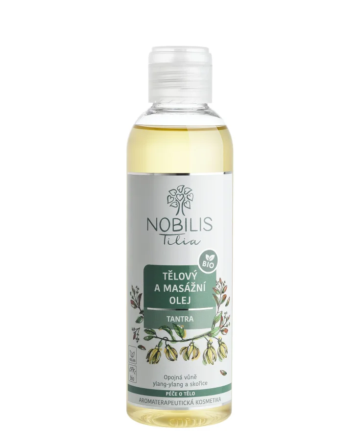 Tělový a masážní olej Tantra 200 ml