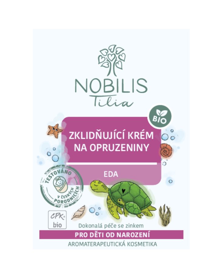 Zklidňující krém na opruzeniny Eda 3 ml - vzorek sáček