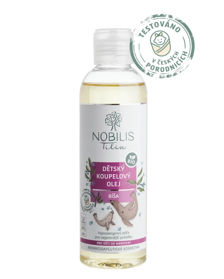 Dětský koupelový olej Ríša 200 ml