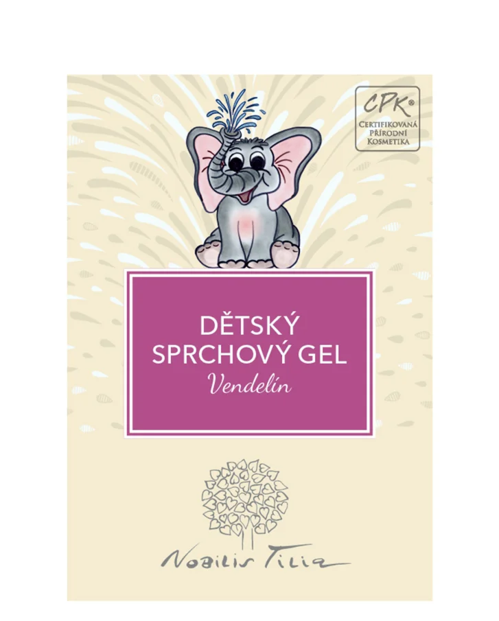 Dětský sprchový gel Vendelín 3 ml - vzorek sáček