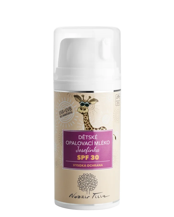Dětské opalovací mléko Josefínka SPF 30 100 ml