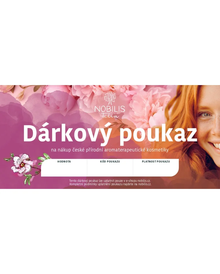 Dárkový poukaz v hodnotě 1000 Kč