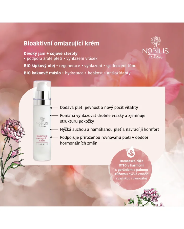Bioaktivní omlazující krém
