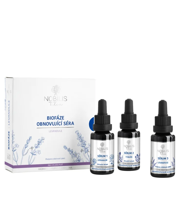 Biofáze Obnovující séra Levandule, 3x20 ml