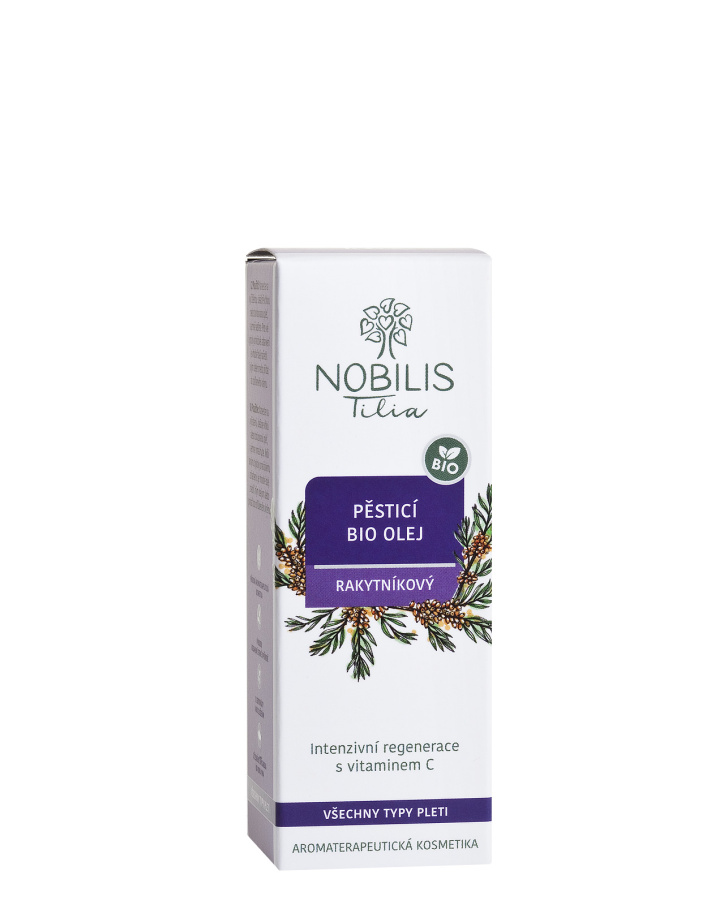 Pěsticí BIO olej rakytníkový 20 ml fialové sklo