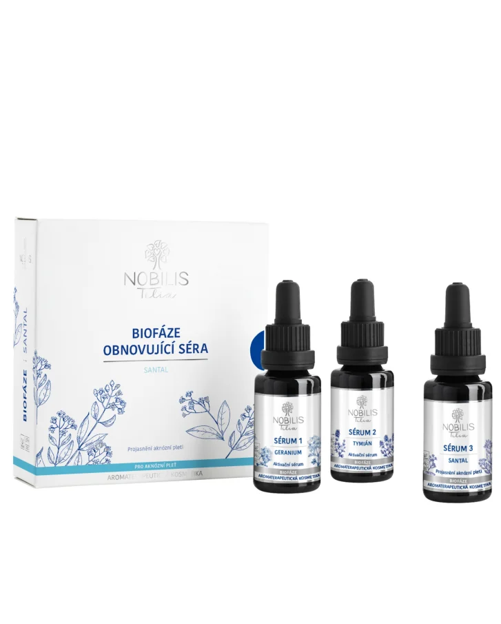 Biofáze Obnovující séra Santal, 3x20 ml