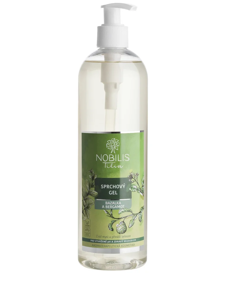 Sprchový gel Bazalka a bergamot 500 ml