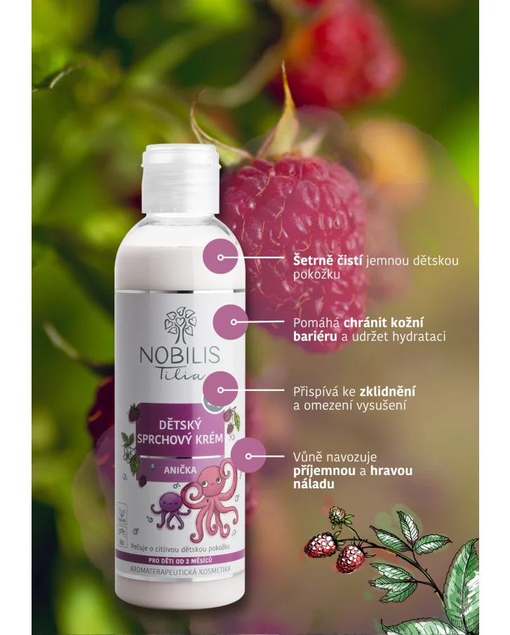 Dětský sprchový krém Anička 200 ml