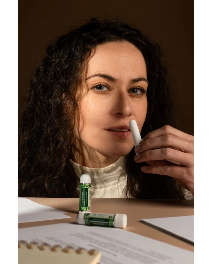 Inhalační tyčinka proti stresu