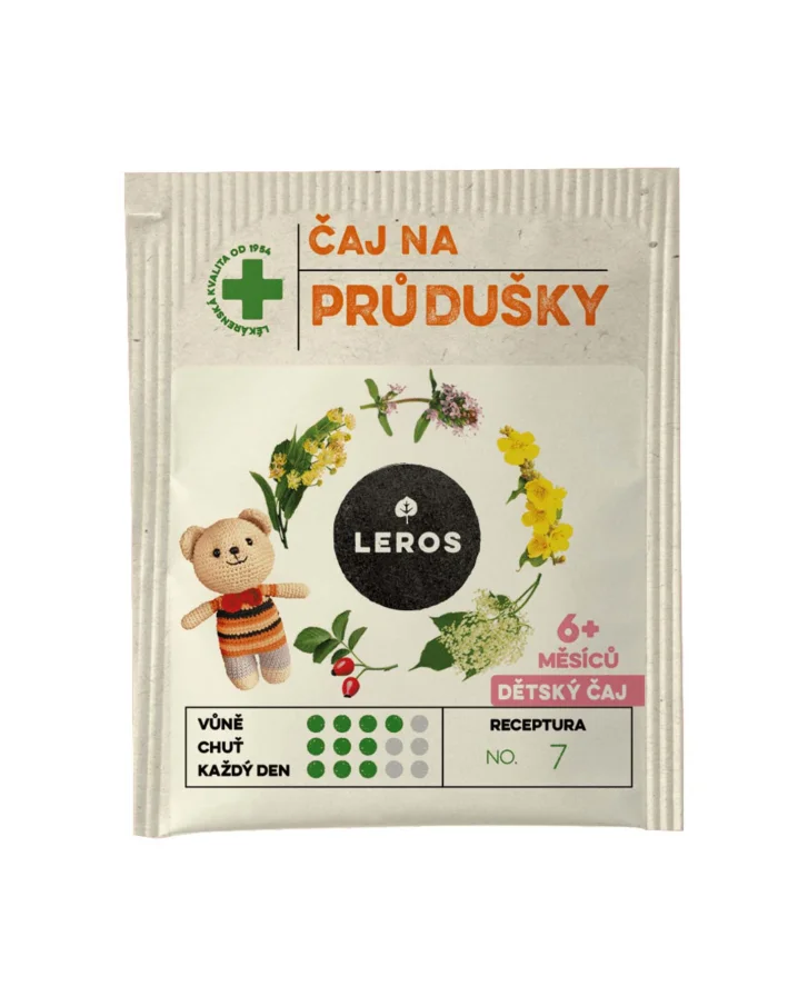 Leros Dětský čaj na průdušky