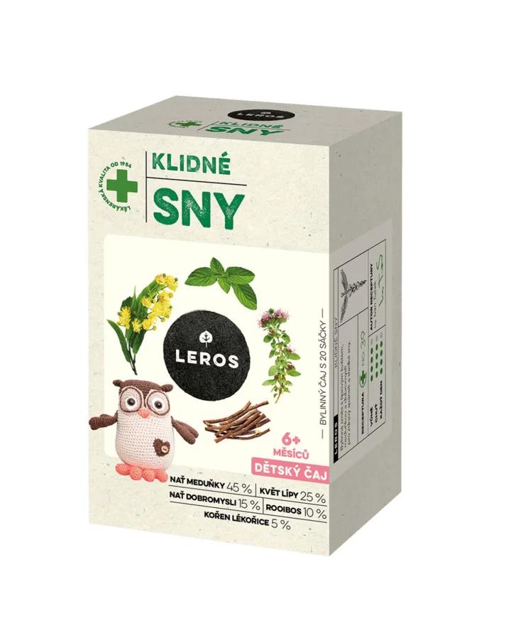 Leros Dětský čaj Klidné sny