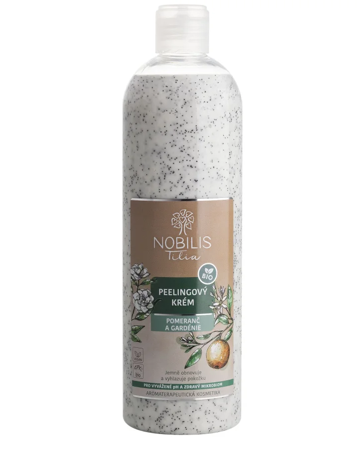 Peelingový krém Pomeranč a gardénie 500 ml