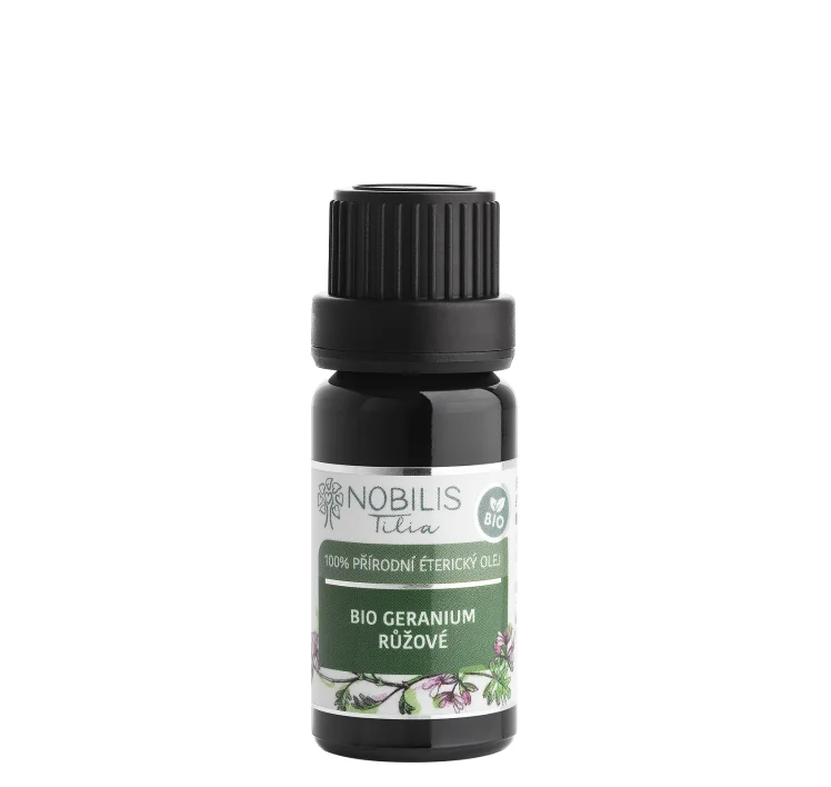 Éterický olej bio Geranium růžové (bourbon)