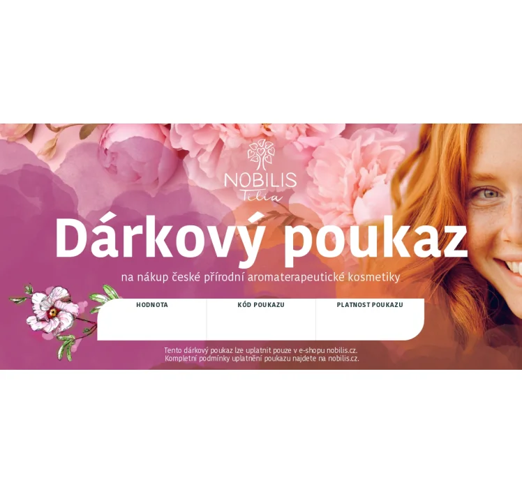 Dárkový poukaz v hodnotě 500 Kč