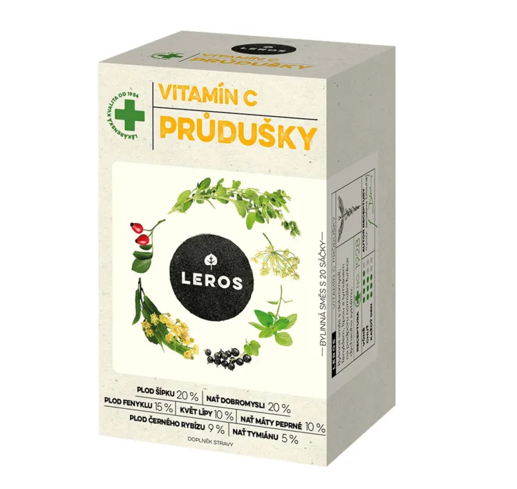 Leros Vitamín C průdušky