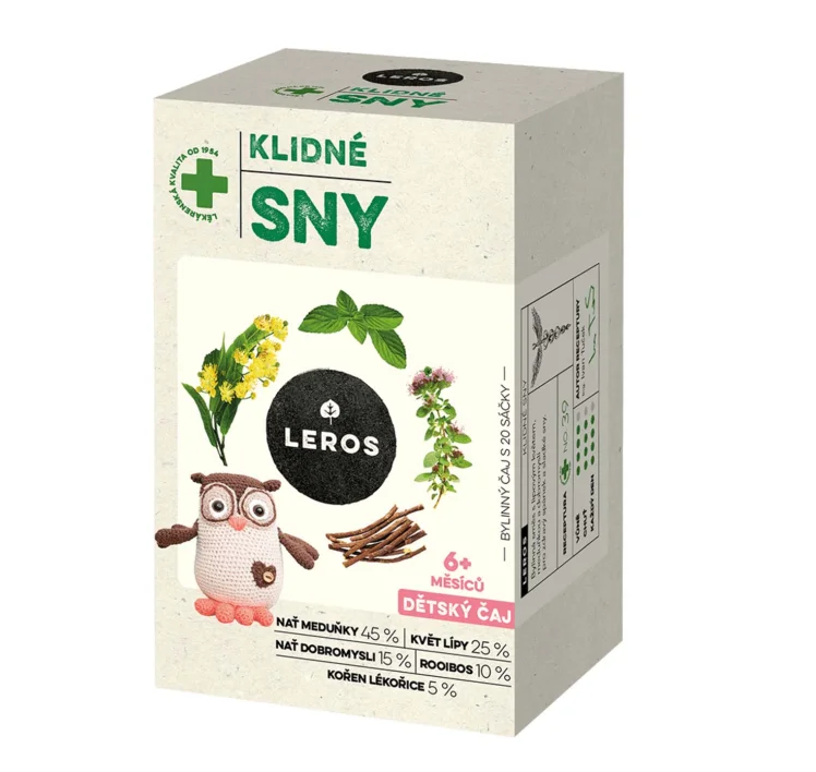 Leros Dětský čaj Klidné sny