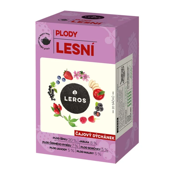 Leros Čajový dýchánek, plody lesní